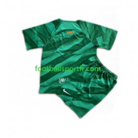 Tenue FC Barcelone Gardien Enfant Domicile 2023-2024 Maillot de Foot